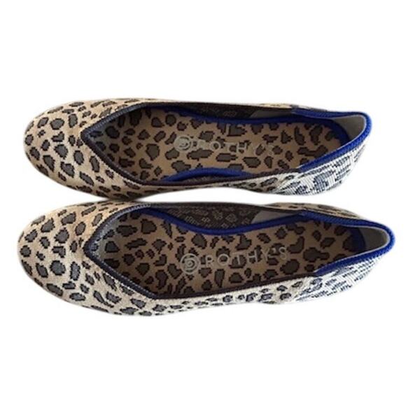 Rothy’s Women’s Flat Shoes - Size 6.5 - Leopard Print - Sustainable & Stylish - Picture 4 of 10